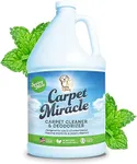 Carpet Miracle - Carpet Cleaner Shampoo Solution for Machine Use, Deep Stain Remover and Odor Deodorizing Formula, Use On Rug Car Upholstery and Carpets (1 Gallon)