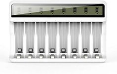 POWEROWL 8 Bay AA AAA Battery Charg