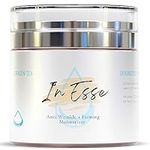 In Esse Anti Wrinkle + Firming Moisturizer - 1% Retinol Cream for Face - Daily Collagen with Hyaluronic Acid, Vitamin E, and Jojoba Oil Organic Ingredients - Face Cream For Women and Men, 50ml