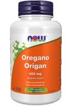 NOW Supplements Oregano 450mg Capsules, 100 Count