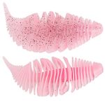 THKFISH Soft Swimbait Soft Plastic Fishing Lures Bass Lures Swim Baits Lures for Bass Fishing Worms for Bass Trout Walleye 3.94in*5pcs