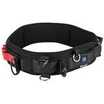 PULUZ Multi-Function Camera Waist Belt for SLR/DSLR Cameras, Adjustable Camera Waist Strap with Hook for Hanging Photography Accessories Fit for Outdoor Photographer, Black, 88cm*8cm