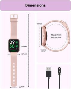 Women’s Smart Watch with Alexa, 1.8” Touchscreen