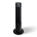 Senville 27" Standing Fan for Bedroom and Home with 60° Oscillation, 3 Speed, Compact Space-Saving Design, SENFZ10-19M