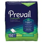 Prevail Fluff Underpads, Large, 15-Count (Pack of 10)