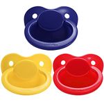 LittleForBig Generation 1 Pacifier 3 Paci Pack-DarkBlue/Red/Yellow