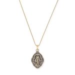 Alex and Ani Women's Mother Mary III 32" Expandable Necklace Gold One Size