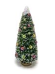 Darice Mini Christmas Tree with Snow & Beads: Sisal/PVC - 5 X 12"