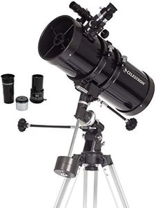 Celestron 21049 PowerSeeker 127EQ Reflector Telescope, Black