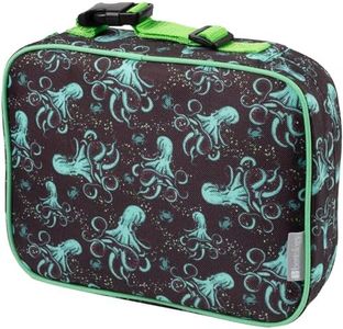 Premium Insulated Lunch Box for Boys- Built to Last w/Solid Metal Frame, Heavy-Duty Zippers & Thick Tear-Resistant Waterproof Fabric Sleeve w Clip on Handle, Kids Cooler Sleeve Bag Fits Bento Box