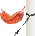 La Siesta® XL King Brisa Classic Hammock & TreeMount, Trees Beams Posts Suspension Kit - Indoor Outdoor Hammock Swing, Weather Tear Resistant, Toucan