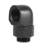 90 Degrees Rotating Elbow for Soft And Hard Tubes(Black)