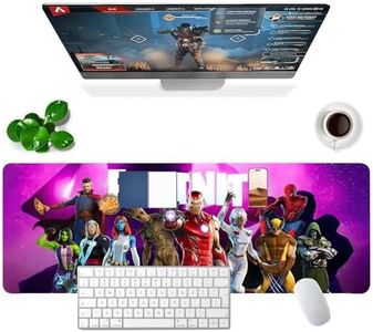 XL Large Gaming Mouse Pad-Extended Custom Desk Pad,Mousepad with Anti-Slip Rubber Base & Stitched Edges Mouse Mat,Portable Desk Mat for Computer Laptop,Office Supplies/Decor/Accessories-31.5"X11.8"