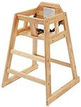 Winco Unassembled Wooden High Chair