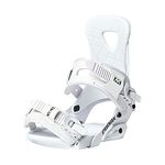 XCMAN Outdoors All-Mountain Snowboard Binding | Boot Size 9-12 (White, L)