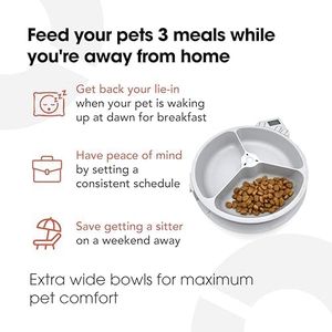 Cat Mate Automatic Pet Feeder C300 – Programmable Food Dispenser