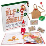 The Elf on the Shelf - Girl Elf Giftset with Itty Bitty Baker Set - 7 Piece Culinary Elf Pack and Girl Character Themed Storybook