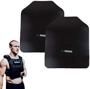 Northgym 3D Weight Plates 27.5lbs - additional Weight for Weight Vests and Plate Carriers, 2 x 13.75lbs, Ergonomic Shape, Optimized Weight Distribution, Powder-Coated