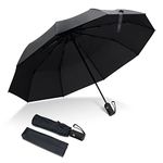 LADILA Umbrella Portable Travel Umbrella|Umberallas for Rain Big Size|3 Fold with Auto Open and Close Umbrella |Perfect Car Umbrella, Backpack (Auto open Close Umbrella)