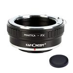 K&F Concept Lens Adapter Ring for Praktica PB to Fuji X Fujifilm X FX Mount X-A1 X-A10 X-A20 X-A2 X-A3 X-A5 X-M1 X-E1 X-E2 X-E2S X-E3 X-T1 X-T2 X-T3 X-T10 X-T20 X-T30 X-T100 X-Pro1 X-Pro2 X-H1