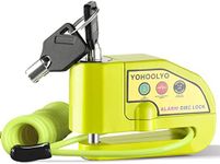 YOHOOLYO Alarm Disc Lock Motorcycle