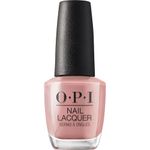 O.P.I Nail Lacquer | Barefoot in Barcelona (Nude) | 15 ml | Long-Lasting, Glossy Nail Polish | Fast Drying, Chip Resistant