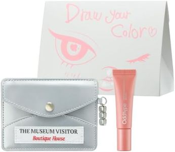 Oddtype Unframed Hydro Blow Tint TMV Collaboration Set (295 Sure) - Hydrating Gloss Lip Tint with Silver Card Wallet, Lightweight Jelly-Gloss Formula, Everyday Korean Lip Makeup Gift Set
