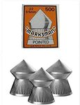 FFT MARKSMAN PELLETS .22 POINTED BULK BUY 50-500 (500)