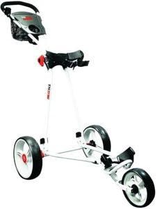 LONGRIDGE EZE Glide Cruise Carro de Golf de 3 Ruedas Blanco