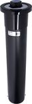 San Jamar Euro Ez-Fit in Counter Cup Dispenser Fits 6 - 24 Oz Cups with Interchangeable Gaskets for Restaurants, Dining Halls, and Fast Food, Plastic, 23.25 Inches, Black