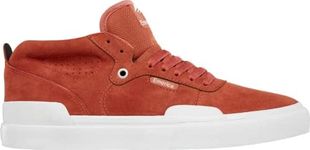 Emerica Men's Pillar Mid Top Vulc Skate Shoe, Brick, 11.5