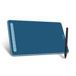XP-PEN Deco L Graphic Tablet 10 x 6 Inches with Stylus X3 for Digital Drawing, Animation, Remote Studies or Telework, Compatible with Windows/Mac/Android/Chrome OS/Linux (Blue)
