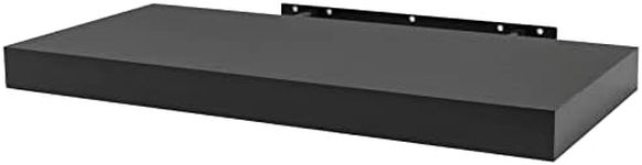 WOLTU Floating Shelves, Black Float