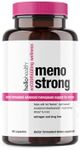 Menopause Supplements for Women – Meno Strong Perimenopause Supplement for Night Sweats Relief, Sleeplessness, Mood Swings, Natural Hormone Balance, Stress, Hot Flashes Menopause Relief - 60 Capsules