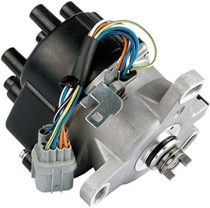 MAS Compatible Ignition Distributor w/Cap & Rotor TD-80U TD80U TD-98U compatible with 96-98 Honda Civic 1.6L SOHC Civic del Sol TEC D16Y7 D16Y 30100-P2E-A01 30100P2EA01