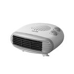 Warmlite WL44004 Portable Flat Fan Heater with 2 Heat Settings and Overheat Protection, 2000W, White