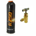 R290 Refrigerant Gas 370g Propane Disposable Canister