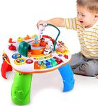 Mokshith Activity Table for Toddlers 1-3 Activity Center Baby Toys 6-12-18 Months Piano Drum Set Microphone Bead Maze Lights and Songs Musical Toys for 1 2 3 4 Year Old Boys Girls Easter Gifts