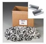 1000 Metal Seals for Hand Pallet Strapping 12mm x 25mm SEMI Open