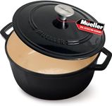 MÜELLERHOME 6 Quart Enameled Cast I
