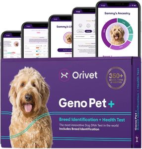 ORIVET GenoPet Plus Dog DNA Test – Breed & Health Screening Kit