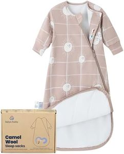 Unisex Sleeping Bag for Babies and Toddlers 1.0 Tog Sleep Sack 0-6Months, Newborn Sleep Sack, Wearable Blanket Baby,One Piece Long Sleeves,Gifts for Baby