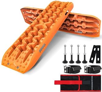 Recovery Tracks with Bag and Mounting Pin Set Recovery Boards for Automotive Tires and Wheels, 10Ton Stand 4wd Tracks Offroad Sand Mud Snow Gen 3.0