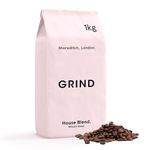 1kg Bag of Grind Coffee Beans House