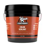 Liquid Rubber Color Sealant - Multi-Surface Leak Repair Indoor and Outdoor Coating, Water-Based, Easy to Apply, Barn Red, 1 Gallon