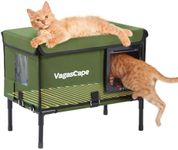 Heated Cat House for Outside 100% W