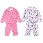 The Mom Store Baby Pajama Set 100% Cotton Nightwear Soft Comfortable Sleepwear for Newborn and for Kids for Boys and Girls Combo of 2 (4-5 Years)