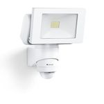 STEINEL LED Floodlight FL 1400 S White, 220° Motion Sensor, 10 m Reach, Aluminium Security Light, 4000 K