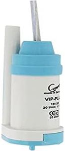 Comet 300/201-1 Pompe Submersible VIP Plus 12 V 20 l, Blanc.