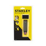 STANLEY Moisture Meter with Two Detection Pins and LCD Screen Includes 4 x AAA Batteries 0-77-030